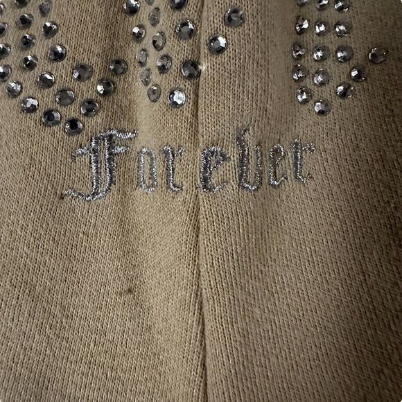 Juicy Couture + Forever 21 sweatpants ~ embellishment detail on back ~ size 0X - Picture 4 of 13